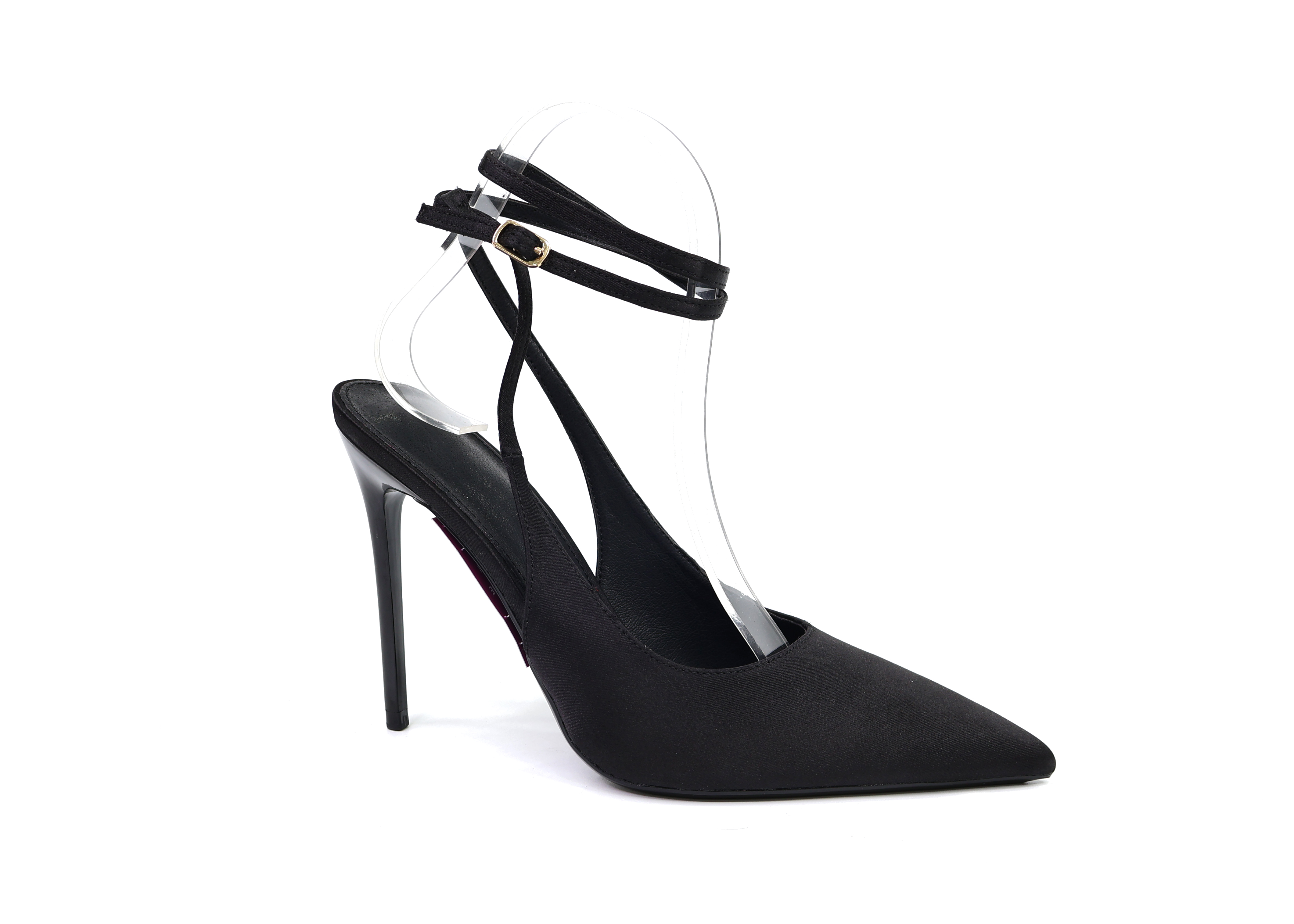 LACE SLINGBACK PUMPS